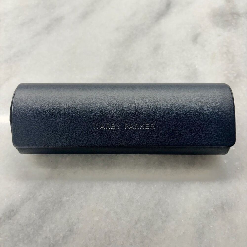 Warby Parker Nice To See You Hard Shell Magnetic Eyeglass Eyewear Case Black OS